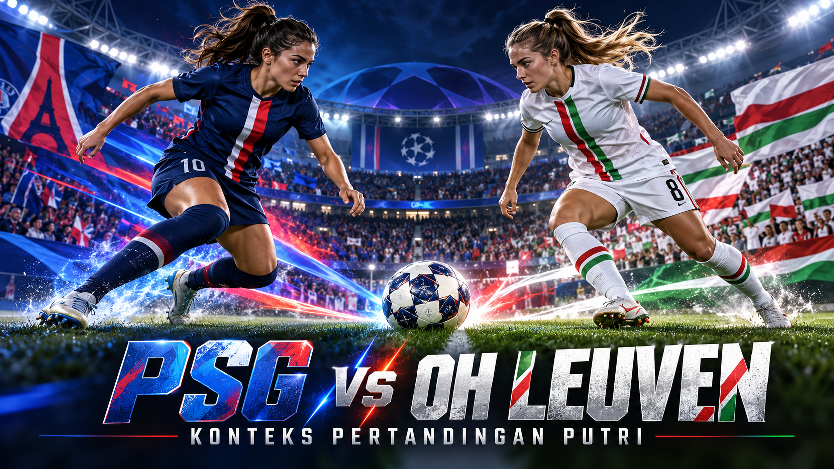 Konteks Pertandingan PSG vs OH Leuven Putri - psg