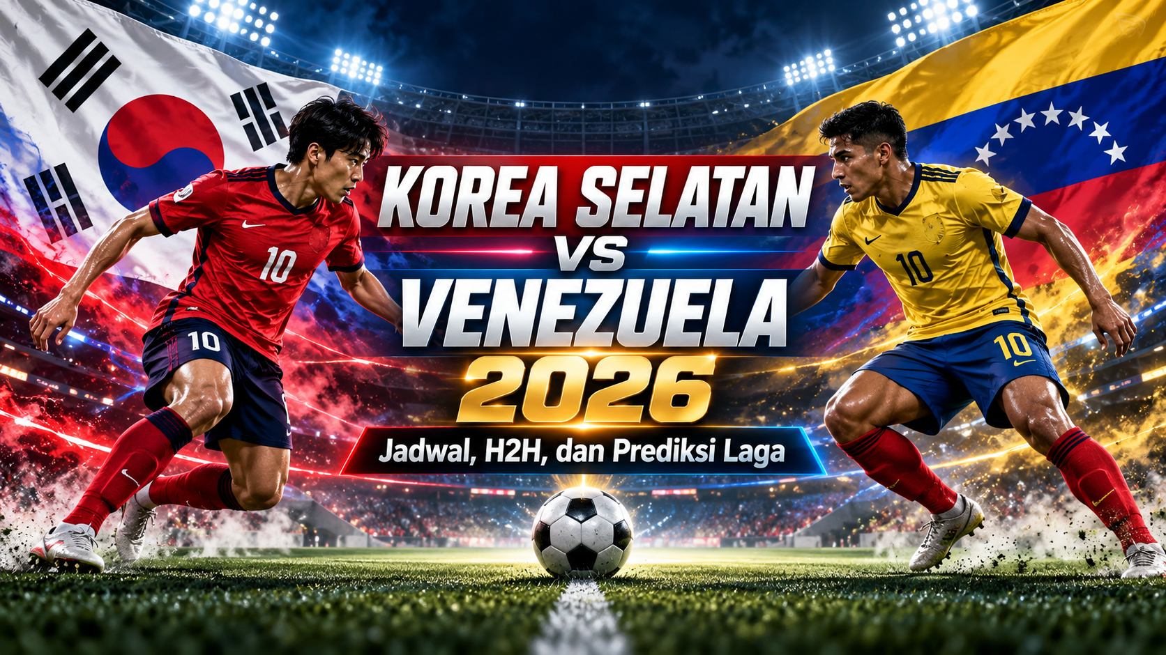 korea - Korea Selatan vs Venezuela 2026: Jadwal, H2H, dan Prediksi Laga