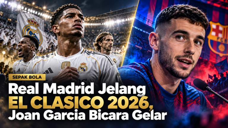 madrid - Real Madrid Jelang El Clasico 2026, Joan Garcia Bicara Gelar