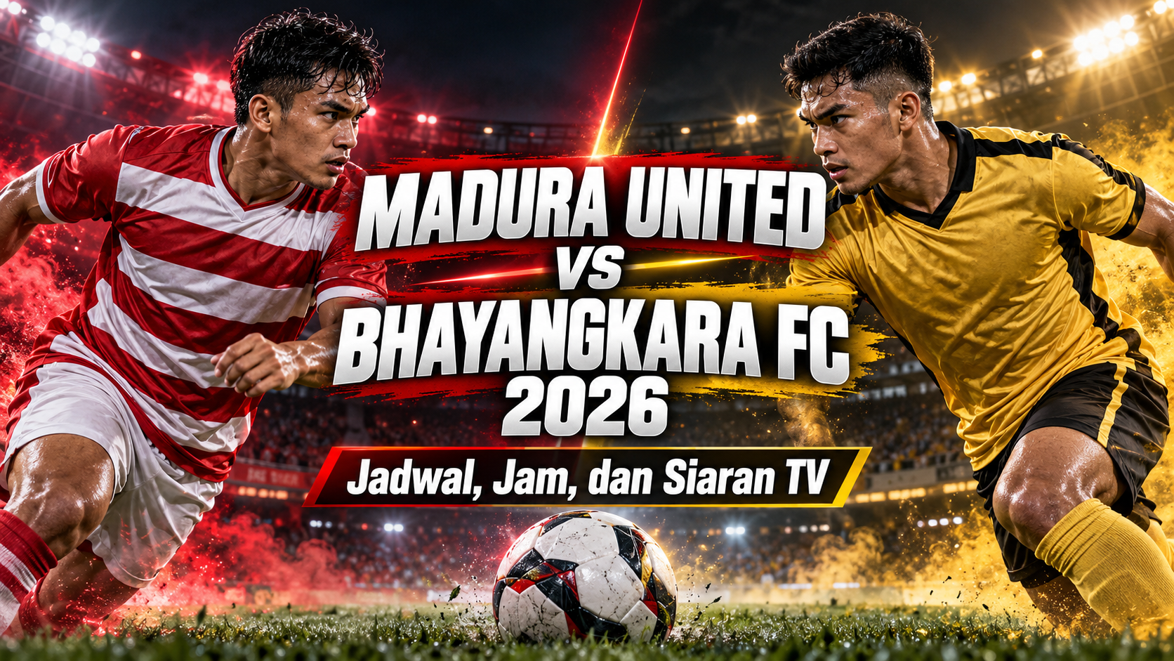 madura - Madura United vs Bhayangkara FC 2026: Jadwal, Jam, dan Siaran TV