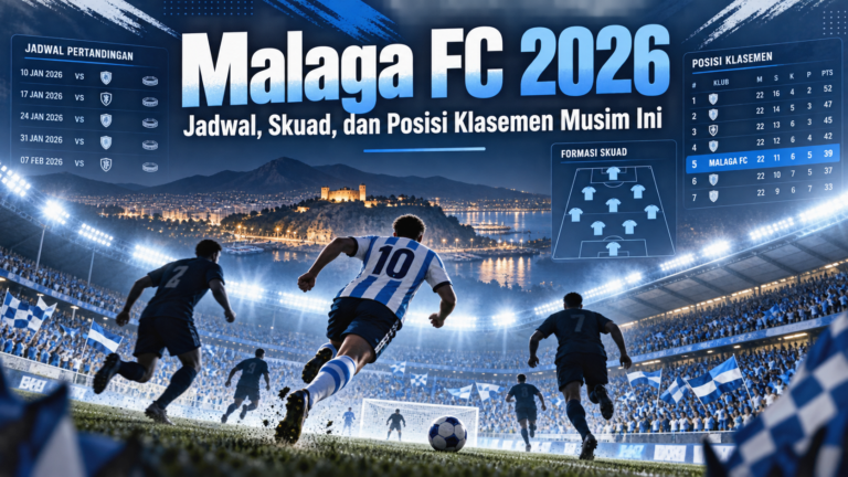 malaga - Malaga FC 2026: Jadwal, Skuad, dan Posisi Klasemen Musim Ini