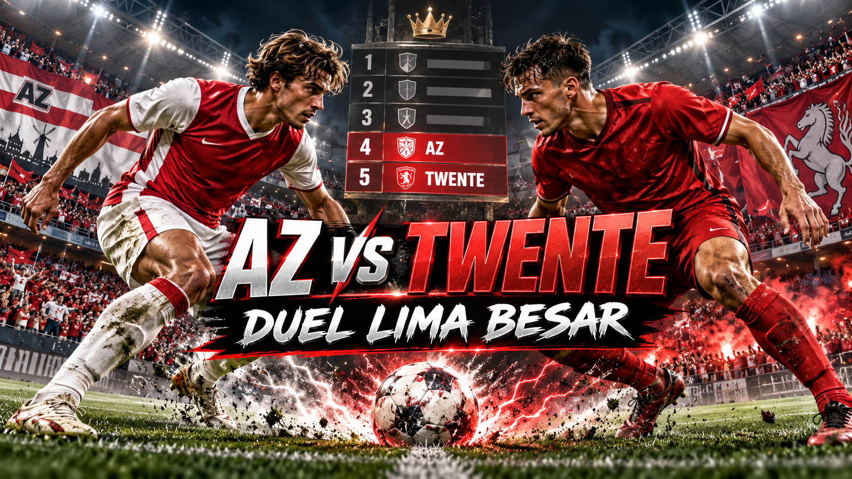 Mengapa AZ vs Twente Layak Disebut Duel Lima Besar? - az