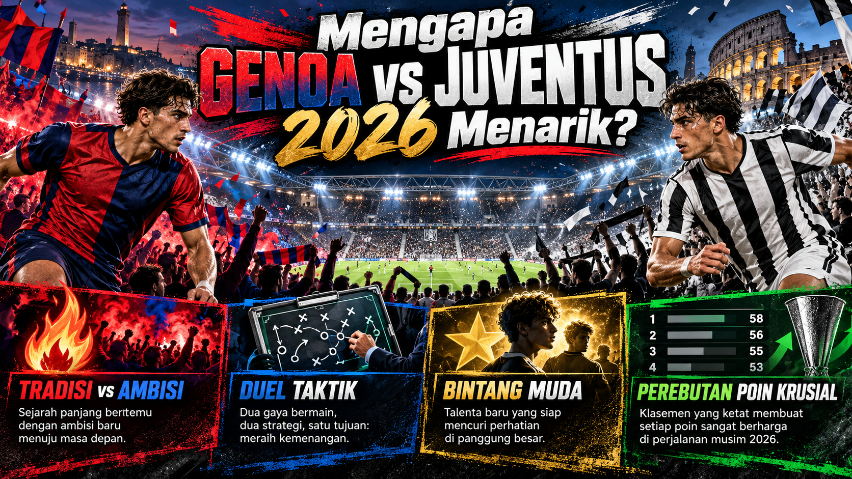 Mengapa Genoa vs Juventus 2026 Menarik? - juventus