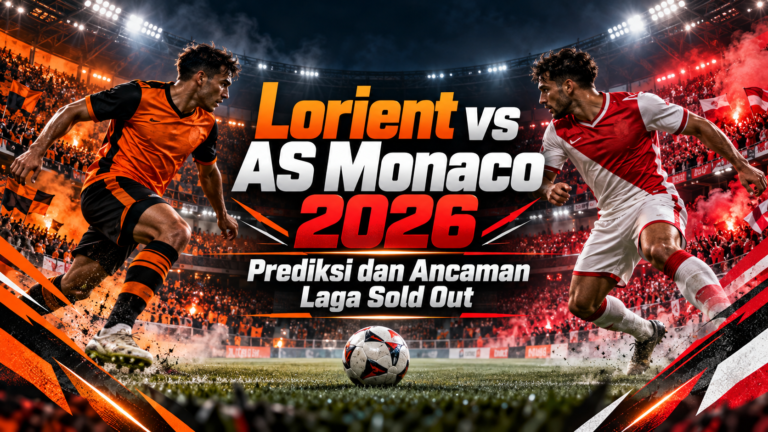 monaco - Lorient vs AS Monaco 2026: Prediksi dan Ancaman Laga Sold Out