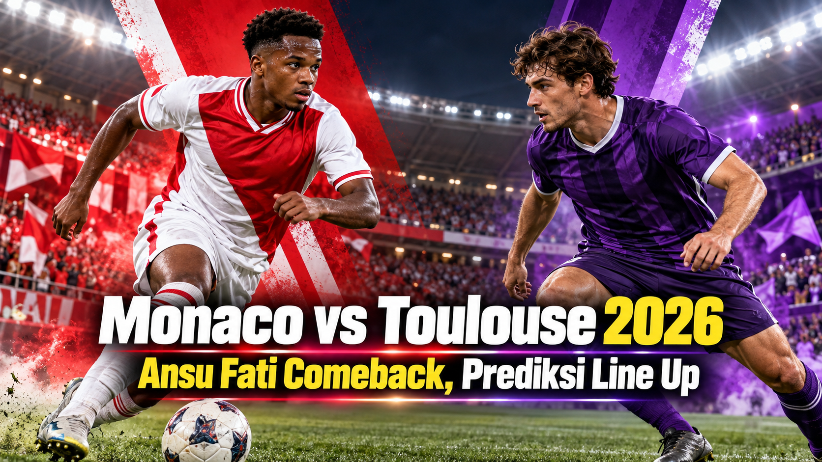 monaco - Monaco vs Toulouse 2026: Ansu Fati Comeback, Prediksi Line Up
