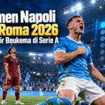 napoli - Klasemen Napoli vs AS Roma 2026, Efek Gol Akhir Beukema Serie A