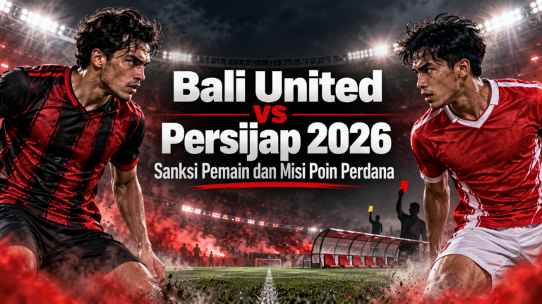 persijap - Bali United vs Persijap 2026: Sanksi Pemain dan Misi Poin Perdana