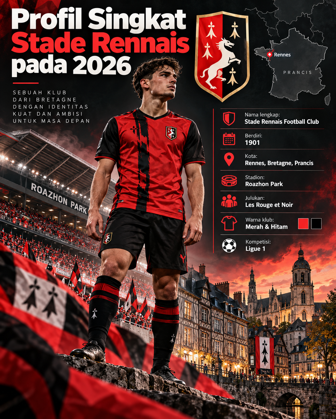 Profil Singkat Stade Rennais pada 2026 - rennes
