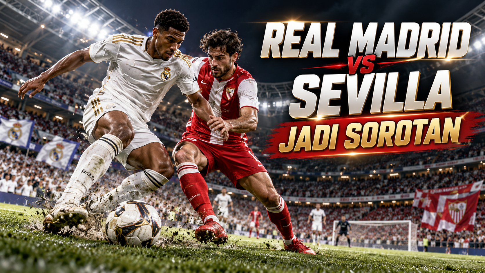 Real Madrid vs Sevilla Jadi Sorotan - madrid