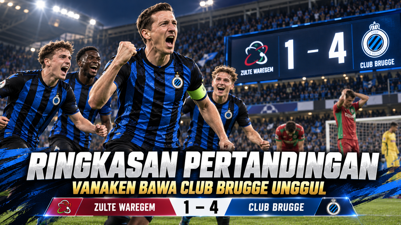 Ringkasan Pertandingan - brugge