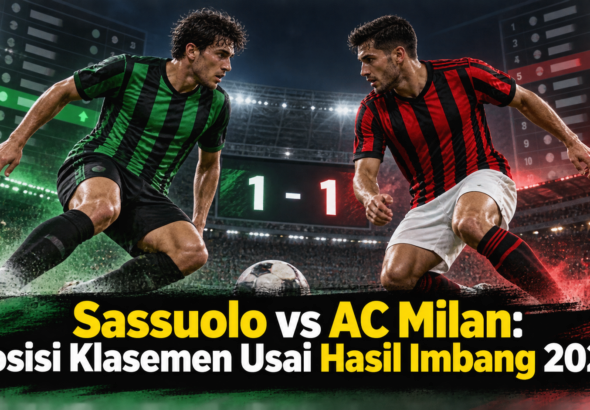 sassuolo - Sassuolo vs AC Milan: Posisi Klasemen Usai Hasil Imbang 2026