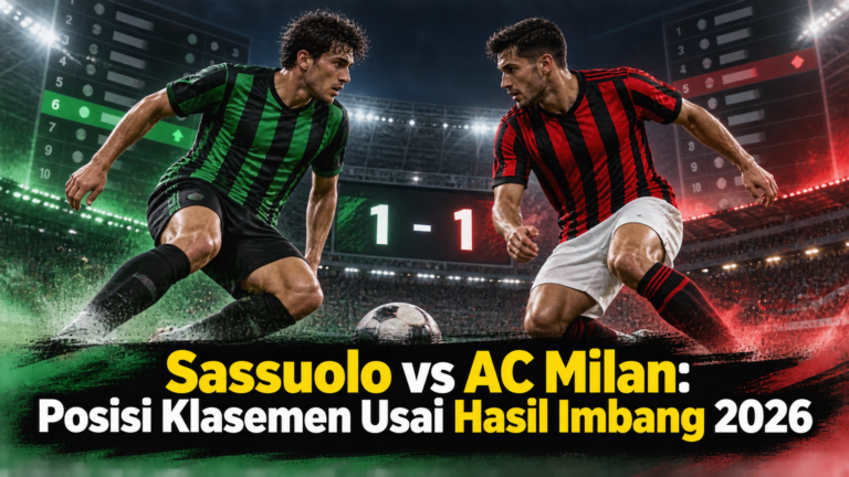 sassuolo - Sassuolo vs AC Milan: Posisi Klasemen Usai Hasil Imbang 2026