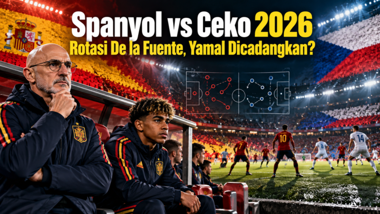 spanyol - Spanyol vs Ceko 2026: Rotasi De la Fuente, Yamal Dicadangkan?