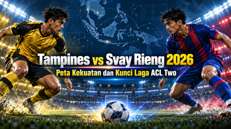 tampines - Tampines vs Svay Rieng 2026: Peta Kekuatan dan Kunci Laga ACL Two