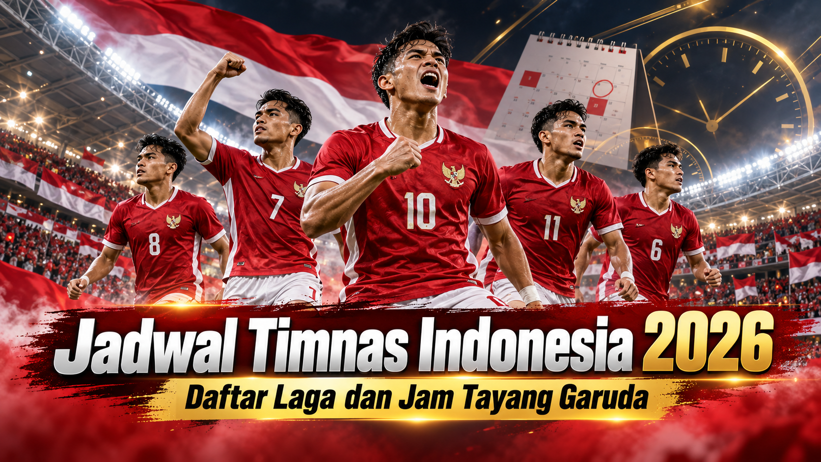 timnas - Jadwal Timnas Indonesia 2026: Daftar Laga dan Jam Tayang Garuda