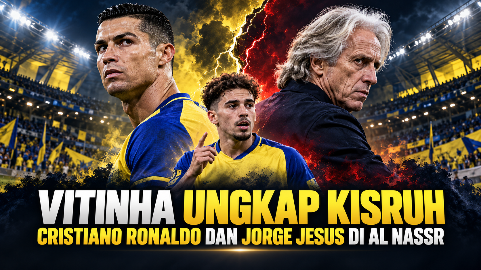 vitinha - Vitinha Ungkap Kisruh Cristiano Ronaldo dan Jorge Jesus di Al Nassr