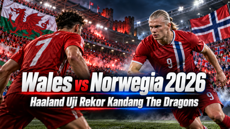 wales - Wales vs Norwegia 2026: Haaland Uji Rekor Kandang The Dragons