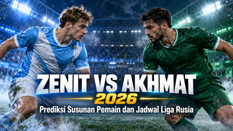 zenit - Zenit vs Akhmat 2026: Prediksi Susunan Pemain dan Jadwal Liga Rusia